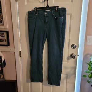 Levi's Women's Dark Blue Straight Leg Jeans